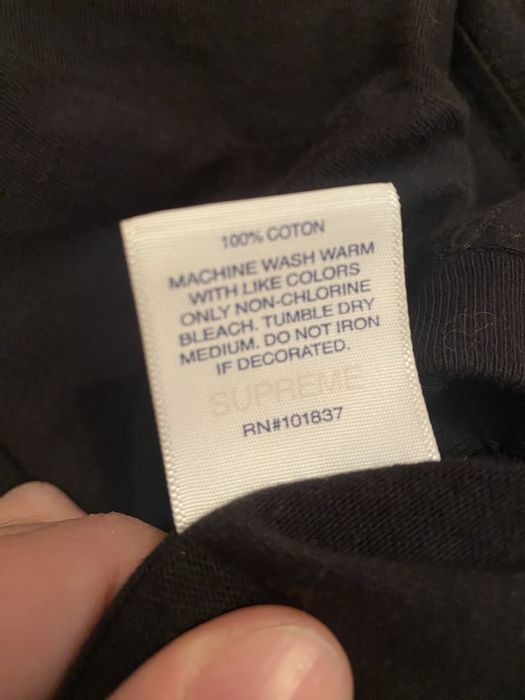 Tricou Supreme box logo bandana