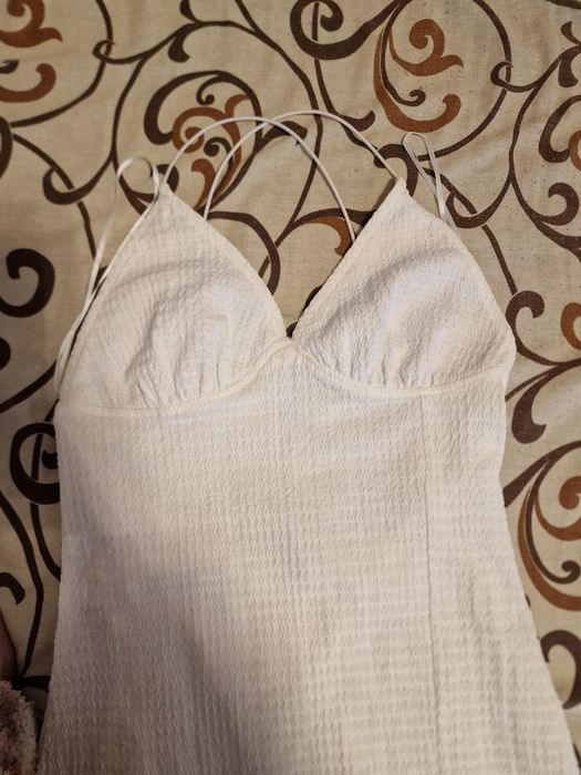 Rochita mini alba, mărimea S