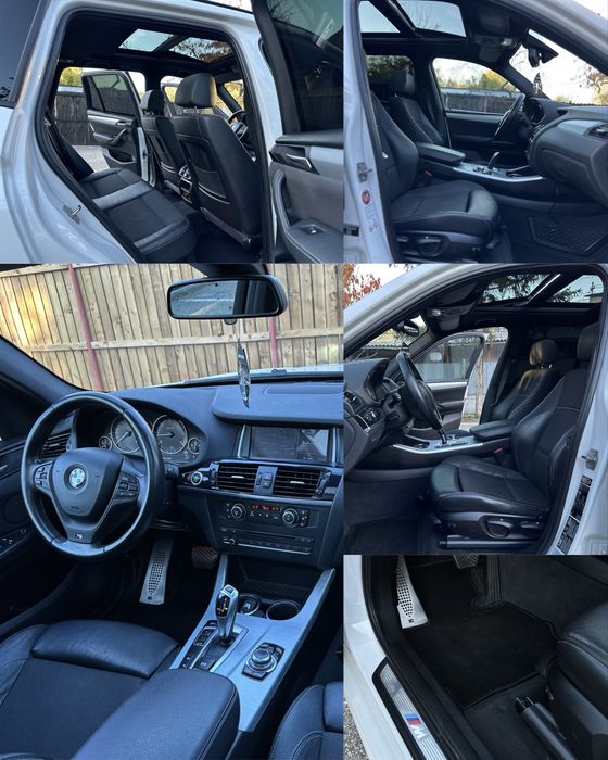 Bmw X3 2.0d 184cp X-drive aut*M pachet*2butoane*Panoramic*Camere 360*