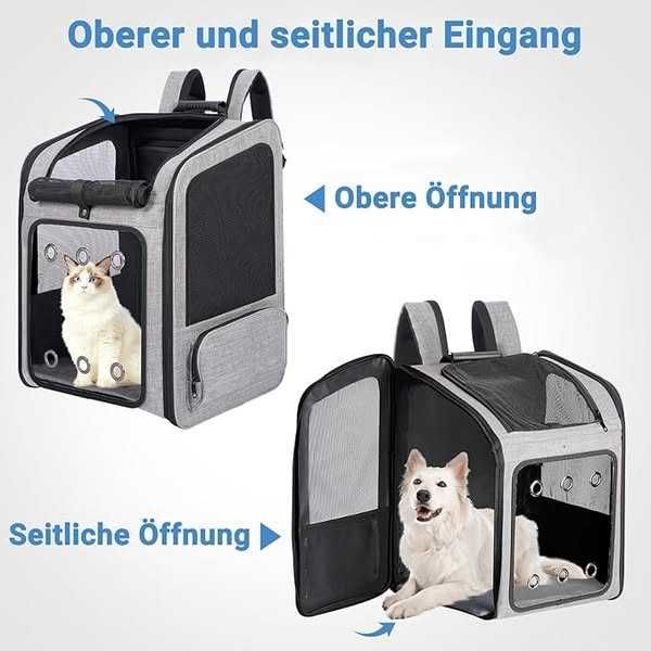 Rucsac FASRIOU pentru Pisici mari până la 15 kg