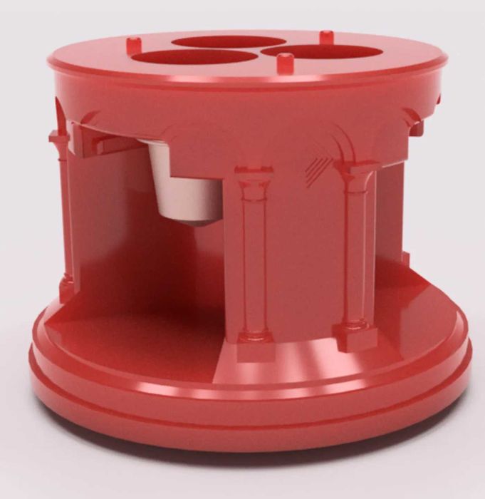 Turnulețul de cafea – dispenser 3D pentru capsule