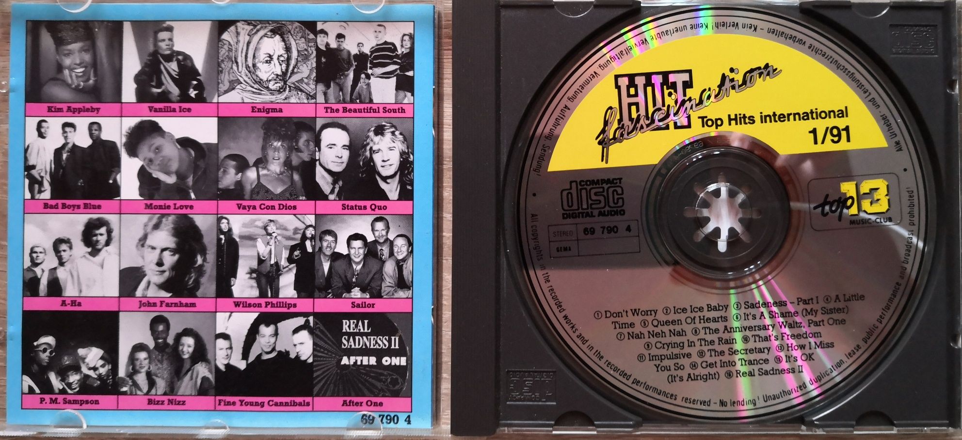 Compilație CD anii 90
