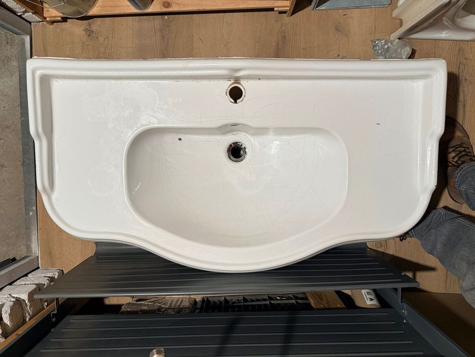 Порцеланова мивка - ретро дизайн