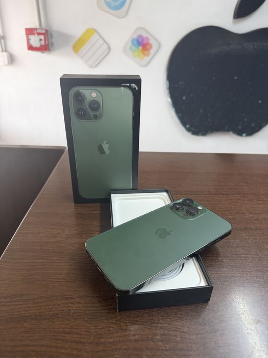Vand Iphone 13 Pro Max 256Gb Green full box