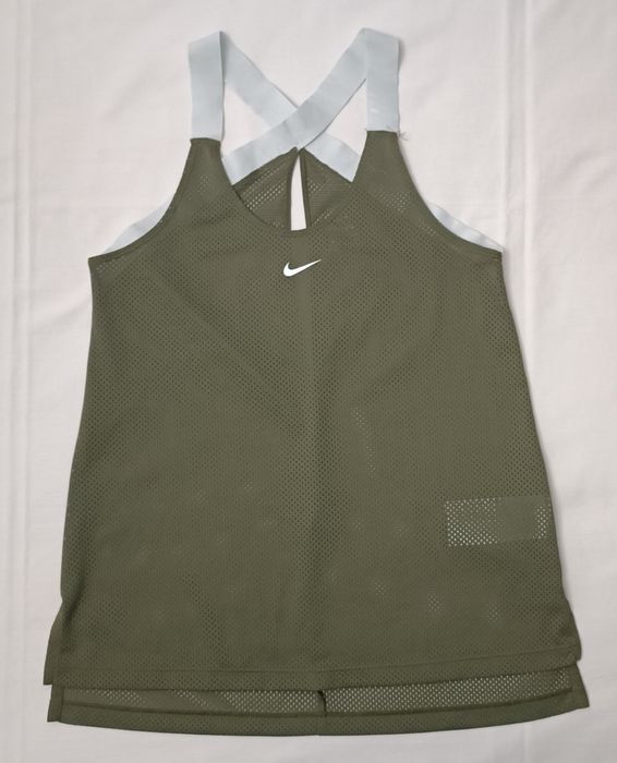 Nike DRI-FIT Crossover Tank Top оригинален потник XS Найк спорт фитнес