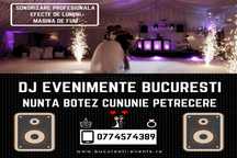 DJ Evenimente București - Nuntă Botez Cununie Majorat Petrecere 2025