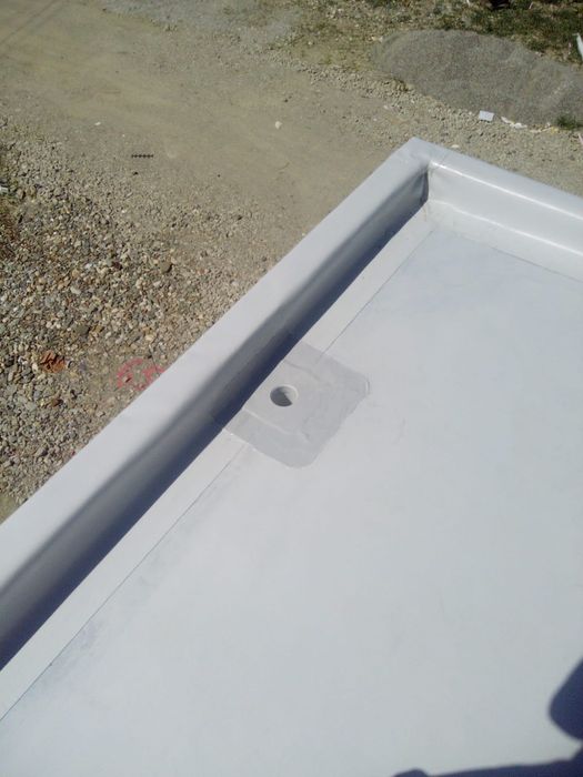 Montaj  membrana PVC TPO, HIDROIZOLATII / acoperis terasa