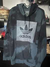 Hanorac albastru adidas