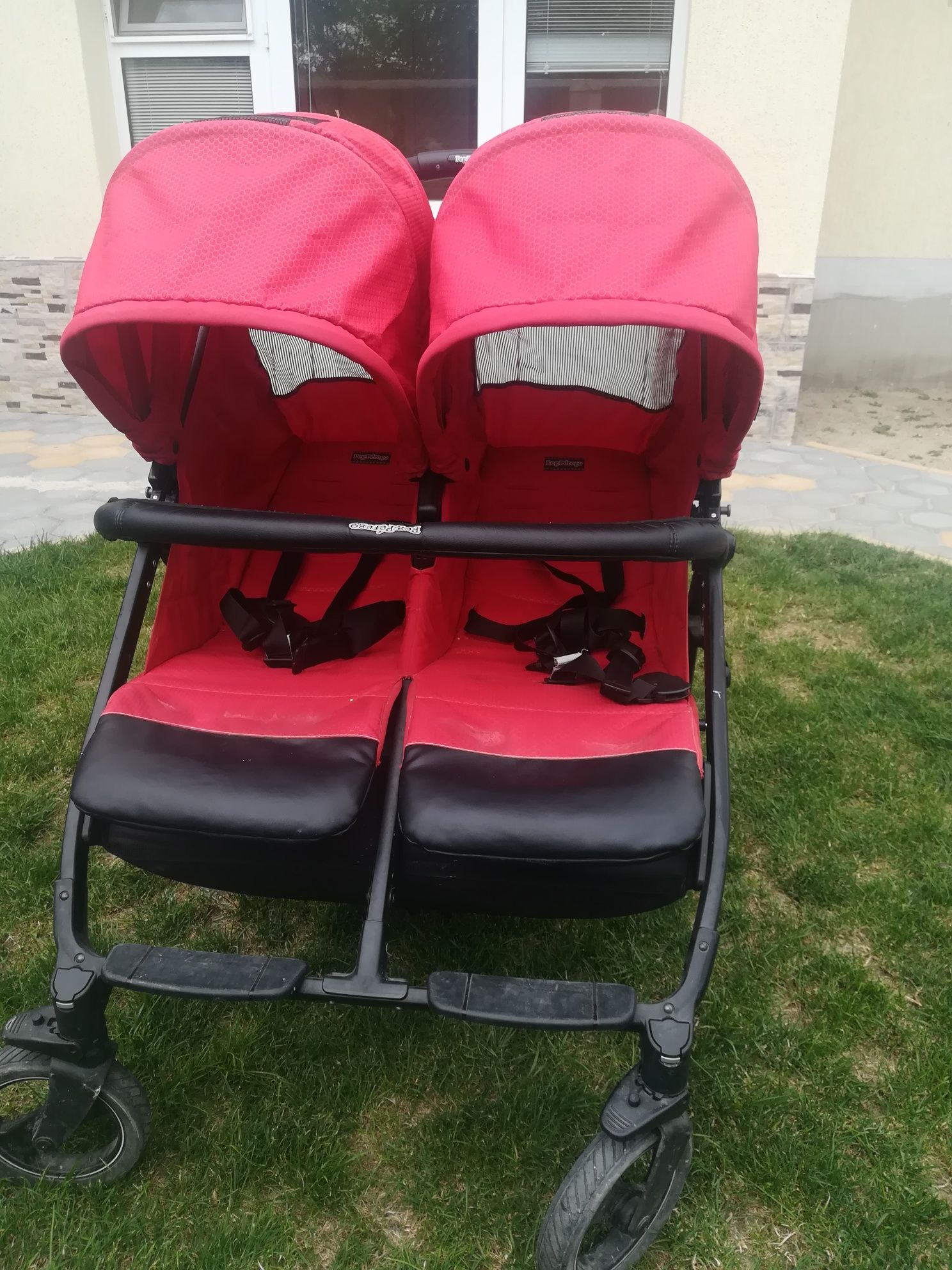 Количка за близнаци Peg Perego Book for Two + подаръци