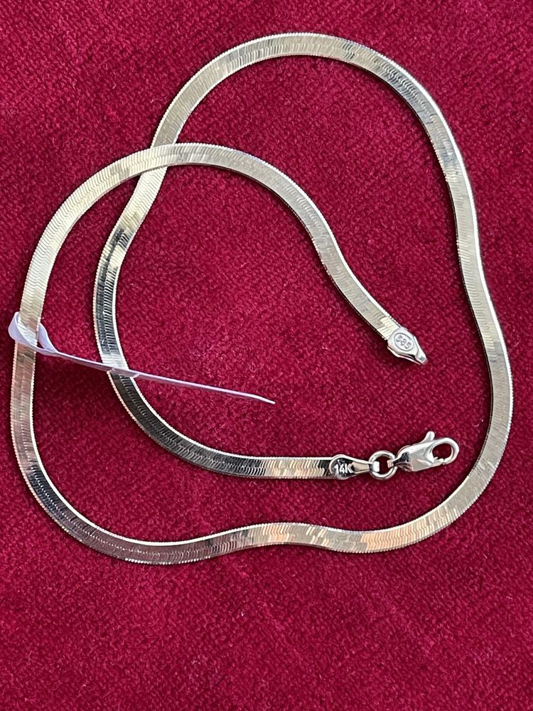 Lant aur 14 k model cuban snake, nou cu eticheta