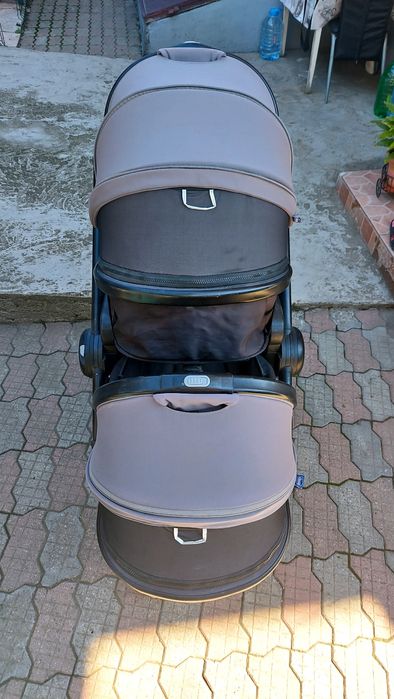 Carucior gemeni Chicco Fully Twin, Stone