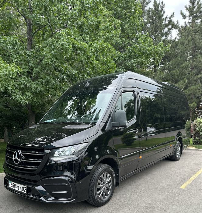Аренда с водитлем VIP бусик спринтер перевозка Астана