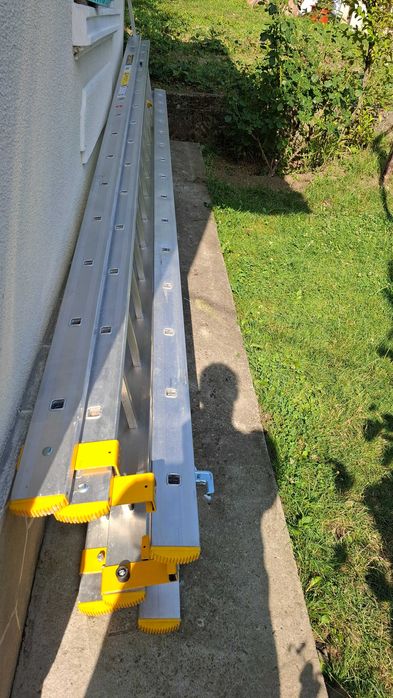 Scara rabatabila aluminiu, 3 tronsoane