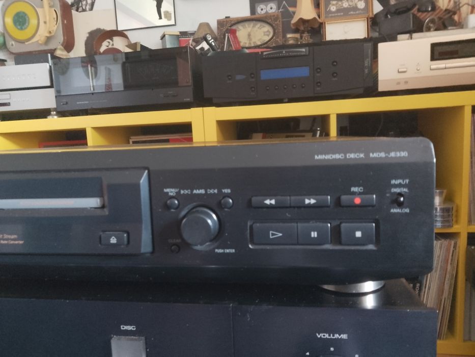 Amplificator Sony TA-F 450 d și minidisc Sony MDS -JE 300