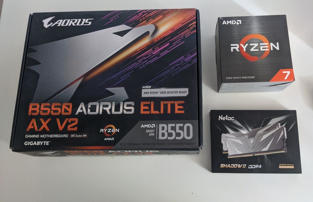 Kit Ryzen 7 5700x B550 32GB DDR4