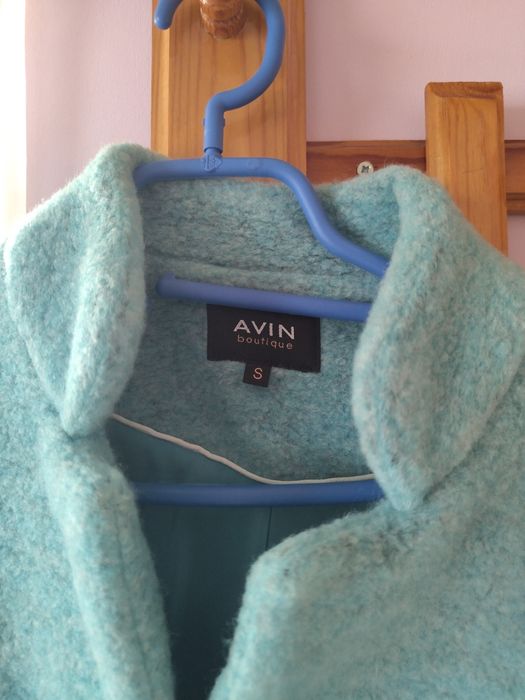 Avin тюркоазено палто