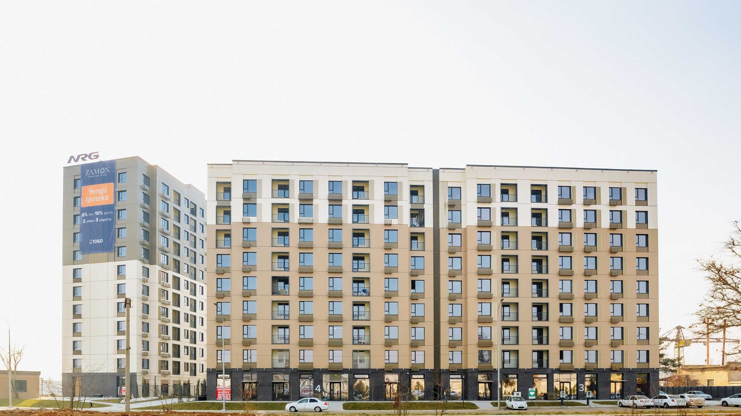 ЖК NRG ZAMON 3-К комнатная 98.95 м² на Улице. Таларик