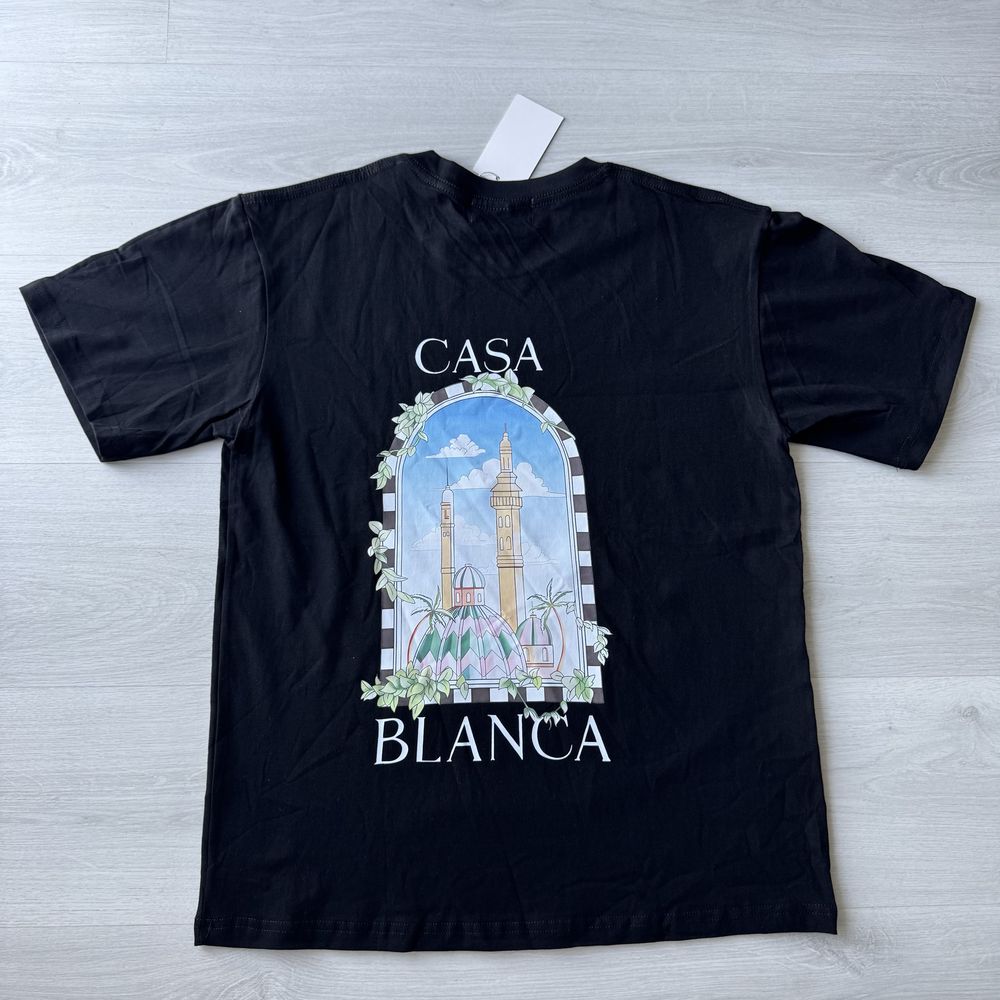 Tricou Casablanca – negru, nou cu etichetă, mărimi S, M, L