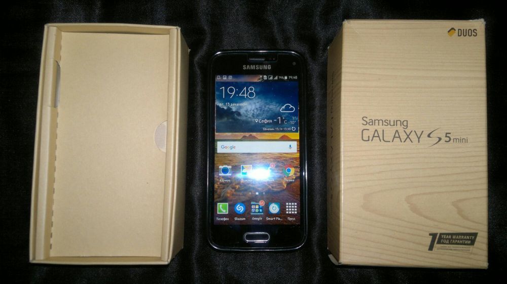 Samsung Galaxy S5 mini duos Black saphire