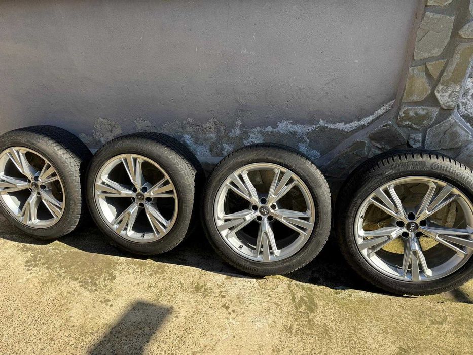 Set roti iarna Audi Q8 Jante aliaj R21+anvelope Continental 285/45R21