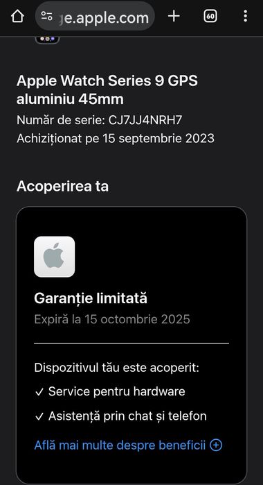 Apple Watch seria 9