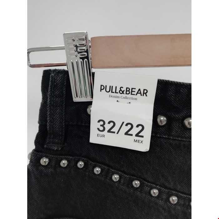 Blugi scurti  negri talie inalta