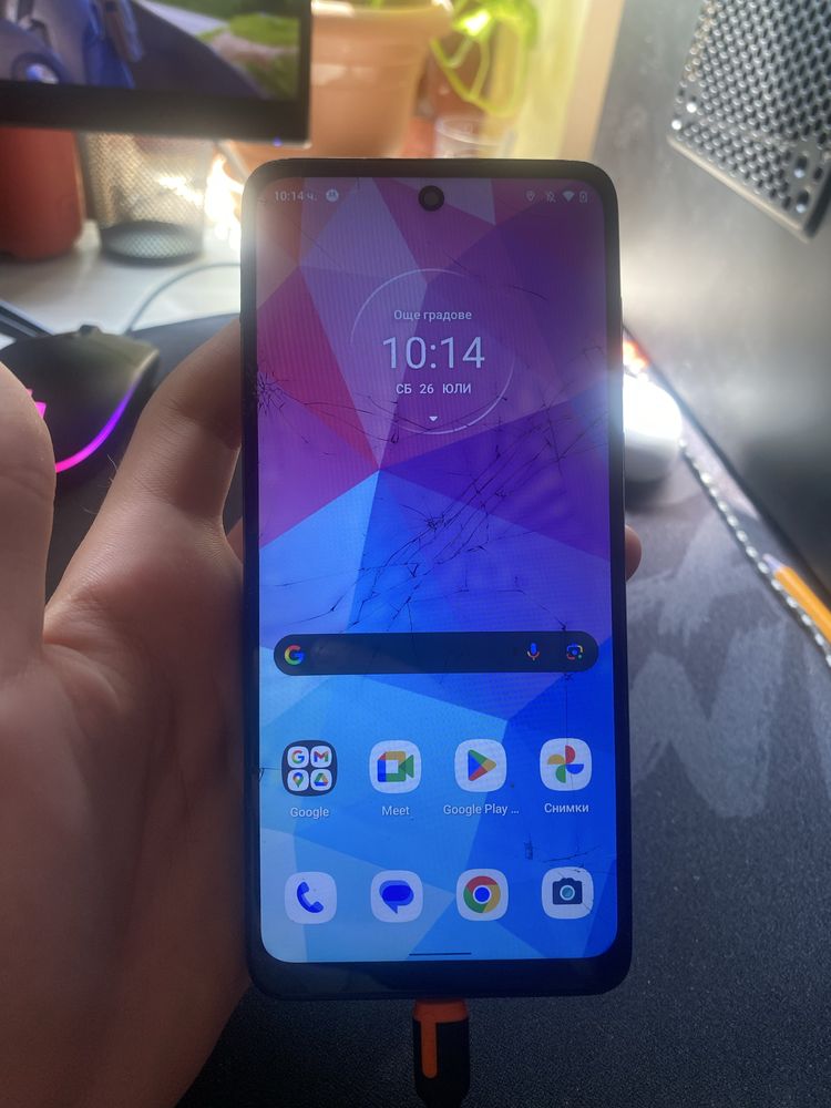 Телефон Motorola G22