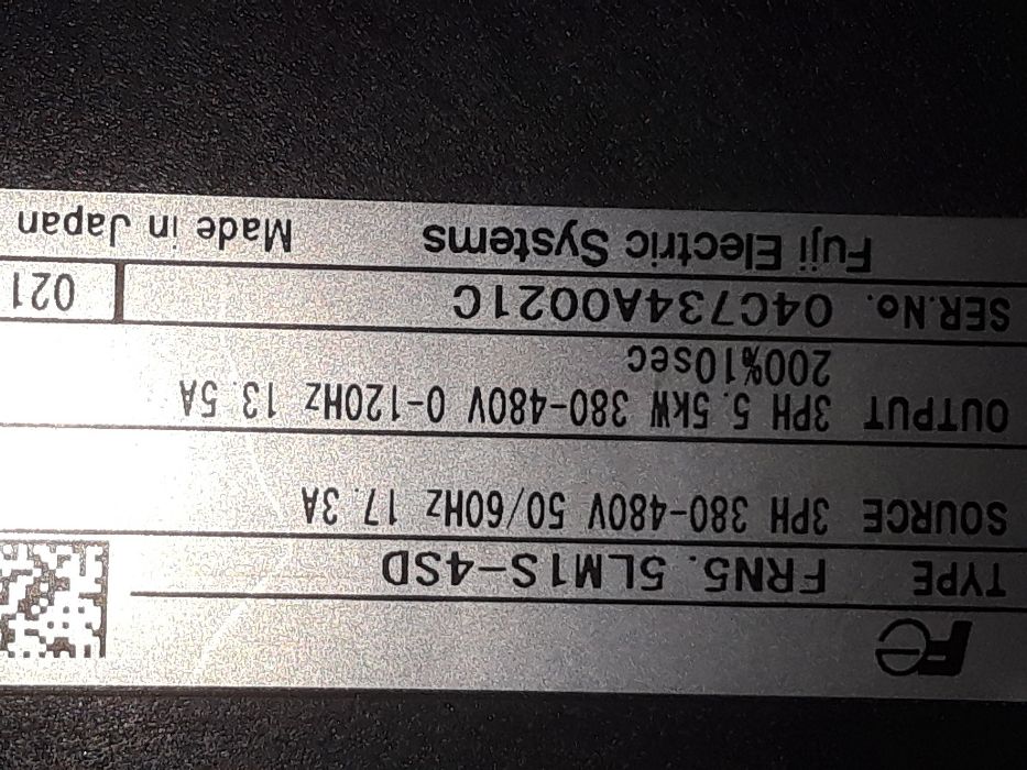 Честотен регулатор,инвертор Fuji-Lift 5,5КВ/400v
