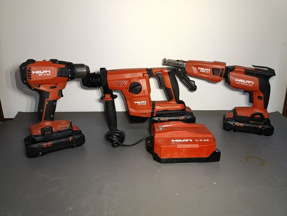 Hilti sd5000  te 6-22 sf 4-22 filetanta rigips mandrina și rotopercuto
