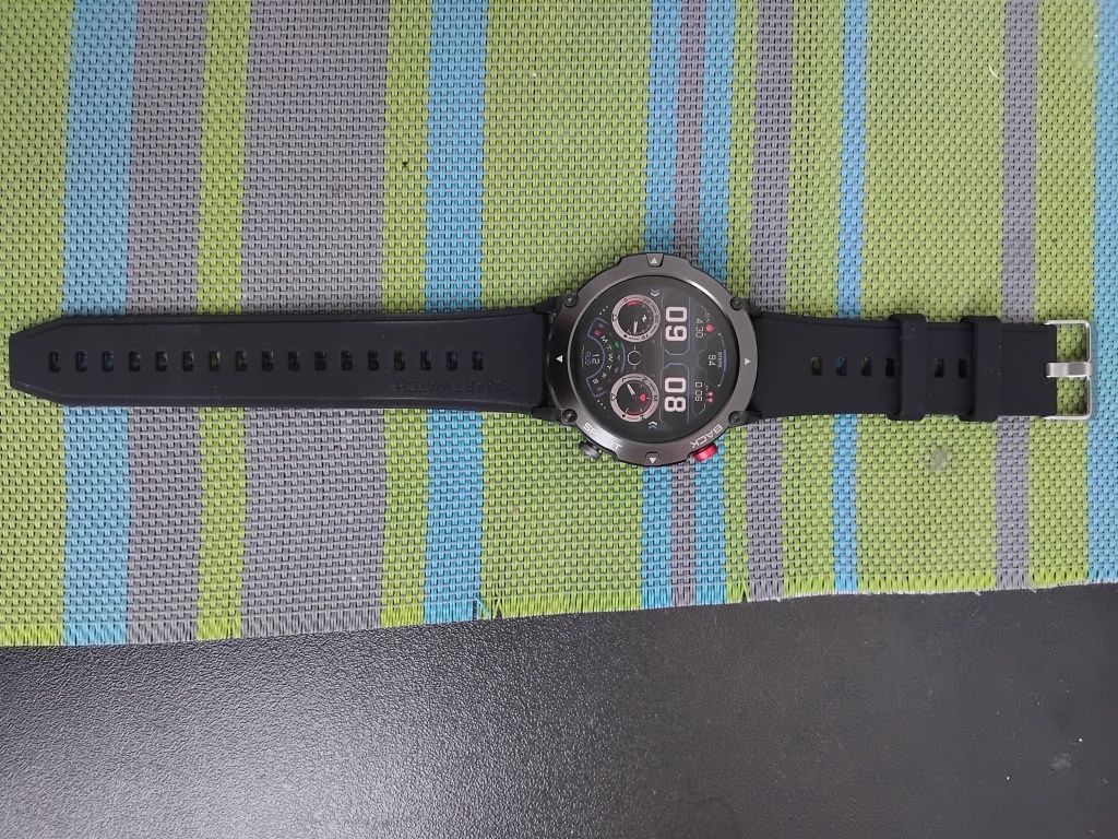 Смарт фитнес часовник Lemfo LF26 Max, Черен