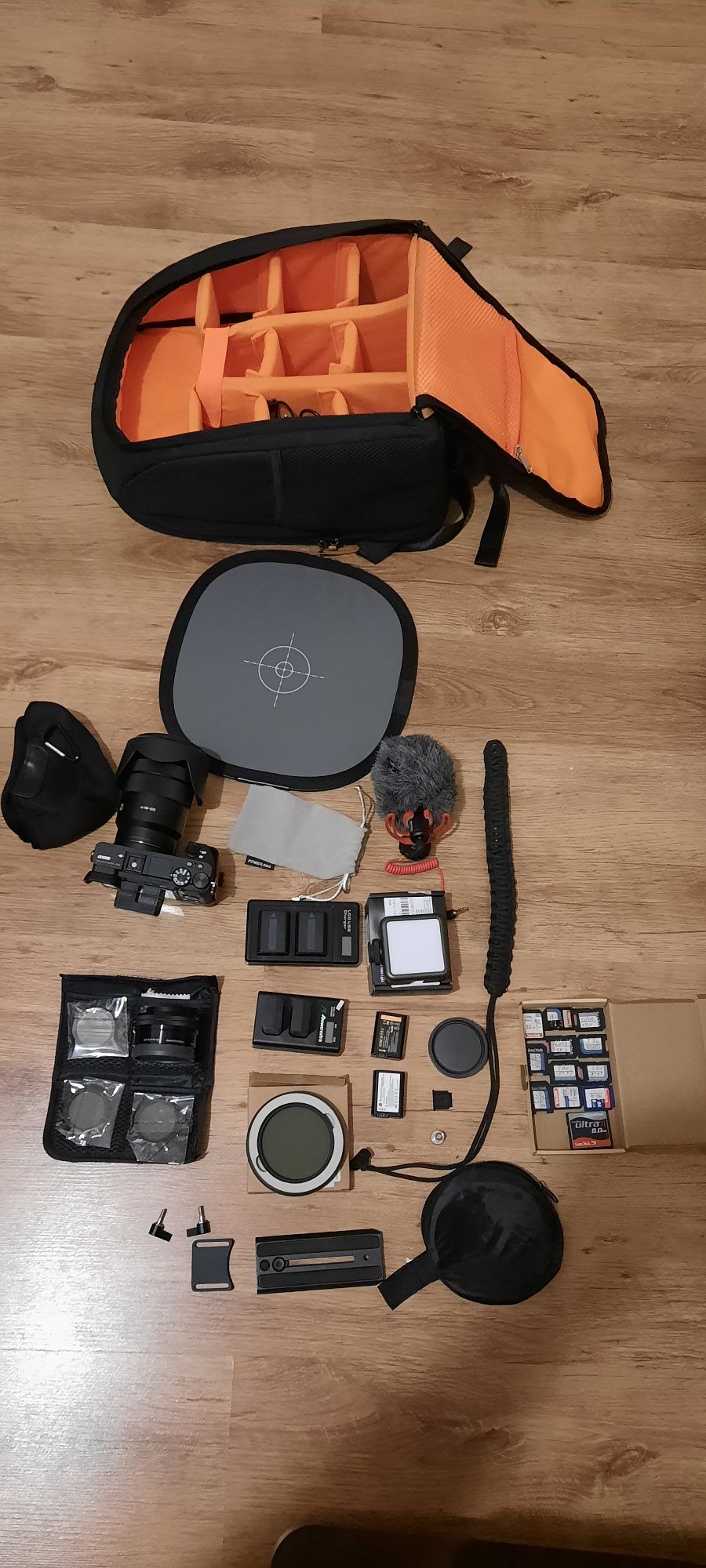 Set video sony a6500+18-105 f4