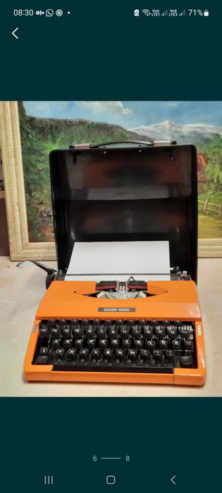 Mașină de scris Silver Reed impecabilă