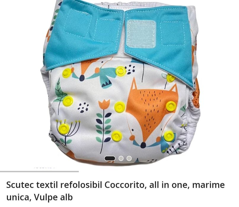 Scutec textil refolosibil cocorito