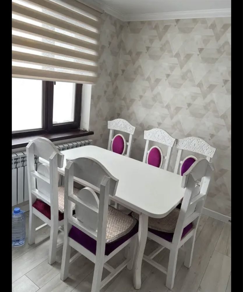 Стол стулья 6 шт