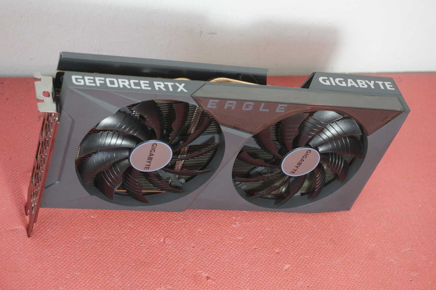 Видеокарта GPU Nvidia RTX 3060 12GB Gigabyte Eagle / Вкл.ДДС