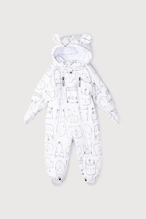 Зимний комбинезон(конвер) crockid, в хорошем состоянии. Размер 62-68