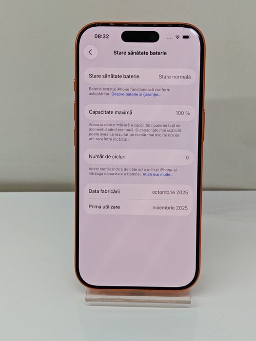 iPhone 17 Pro Cosmic Orange NOU