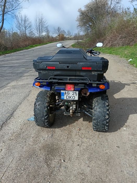 CF Moto 500 L 4x4 numar negru