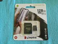 micro sd card memorie 128 gb Kingston, Class 10 UHS-I, garantie