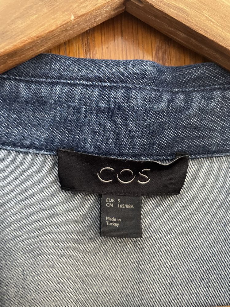 FIRMA COS rochie camasa “blue jeans” over size NOUA