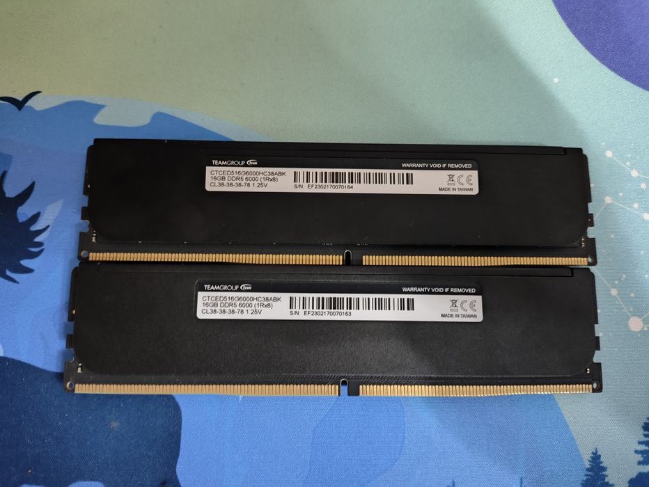 Озу ddr5 2x16gb 6000mhz Teamgroup T-create