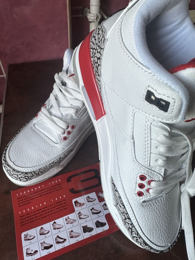 Nike Air jordan 3 retro white