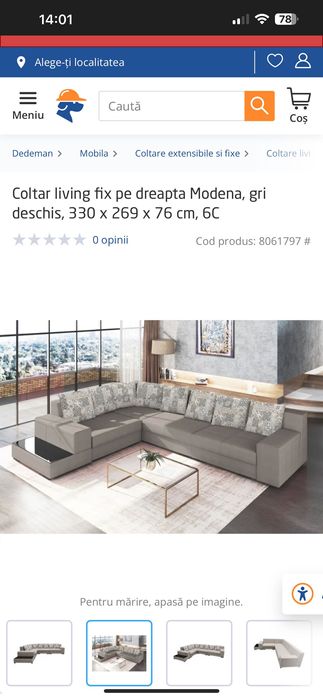 Colțar Living în stare bună !