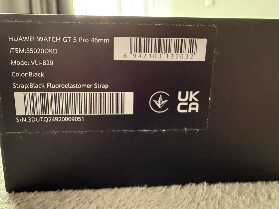 Huawei watch gt5 pro black 46mm