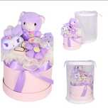 Подаръчна кутия играчки за дете Hello Kitty Kuromi, Плюшено мече