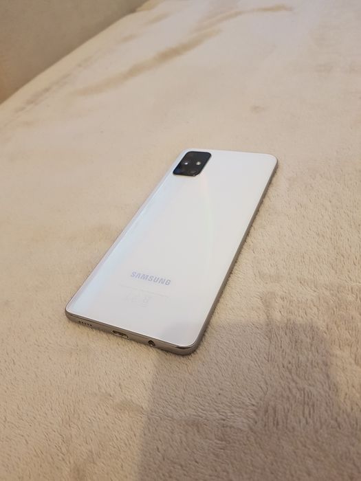 Telefon mobil Samsung Galaxy A71, Dual SIM, 128GB, 6GB RAM, 4G, Silver
