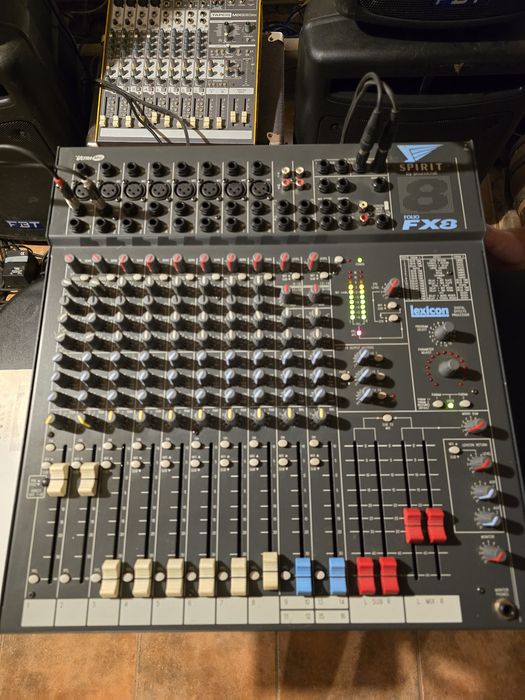 Mixer pasiv Yamaha Mg12xu/Emx5000/Soundcraft spirit fx8/Tapco mix220fx