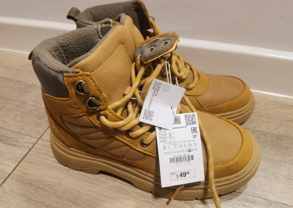Ghete Zara unisex copii mărime 37 noi nepurtate