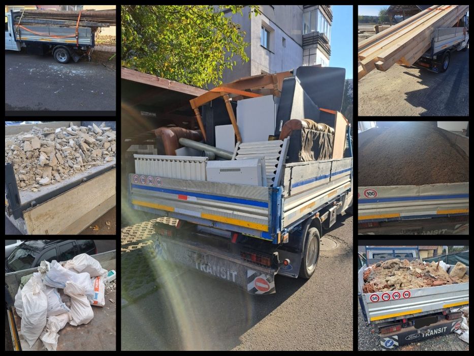Transport marfa,moloz,piatră,sort 1,2,3,4mobila,debarasari, deșeuri