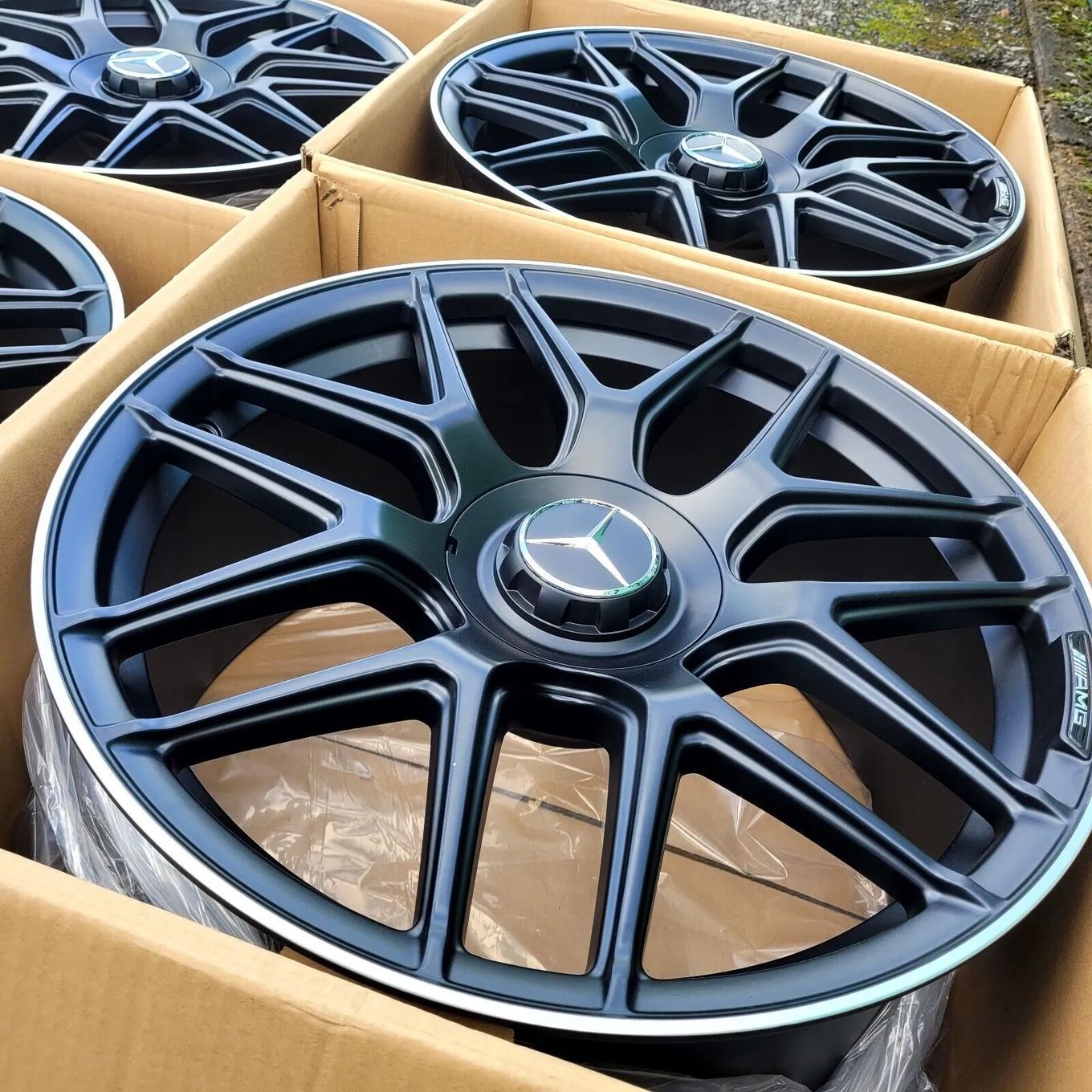 Jante Mercedes 20 R20 Model AMG Negru R20 W222 W221 W212 W204 W205 CLS W212 W222 W213 GLE GLC